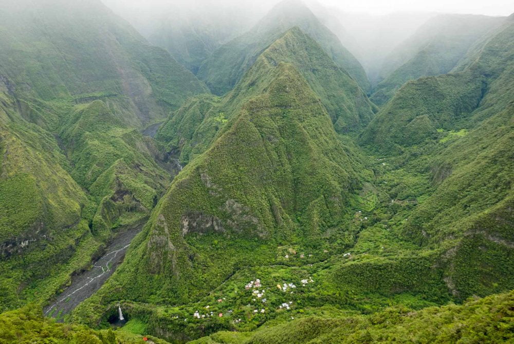 randonnée à grand bassin sur l'île de la Réunion