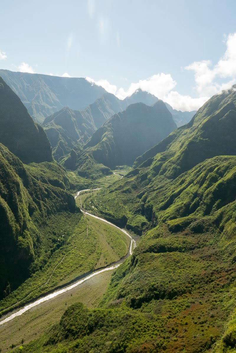 dos d’ane-1 l'entrée de mafate depuis le dos d'âne
