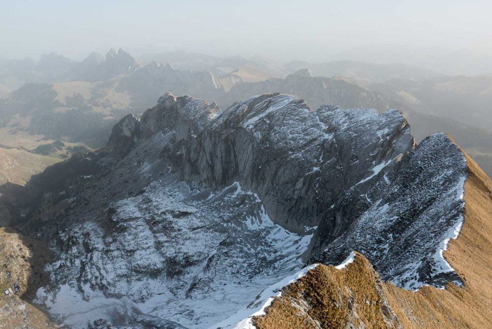 Depuis le point culminant des préalpes fribourgeoises, le vanil noir