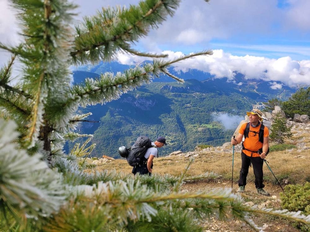 hike and fly à la croix de la sauvette en stage vol rando