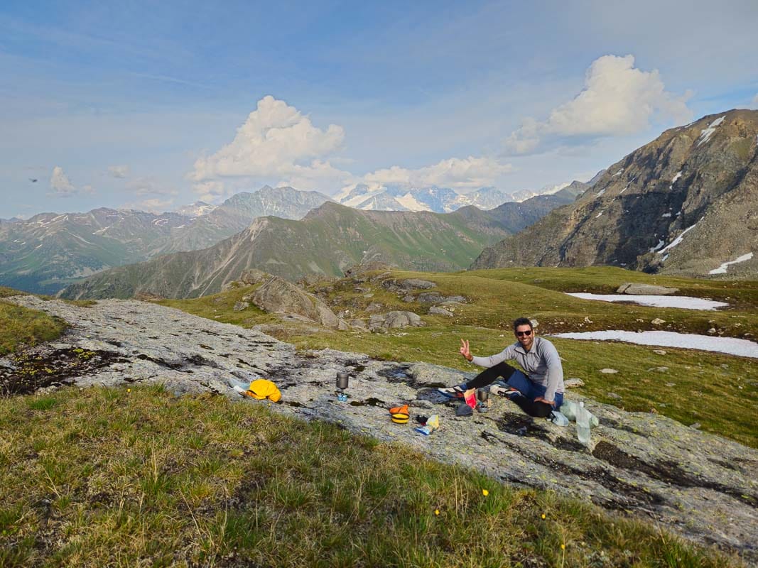 vol_bivouac_zeolite-4-2 repas au bivouac