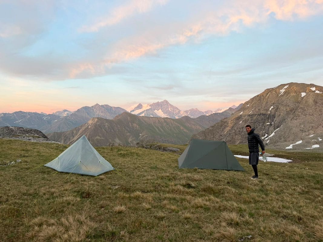 vol_bivouac_zeolite-8-2 installation des tentes au bivouac avec une durston et une zpack